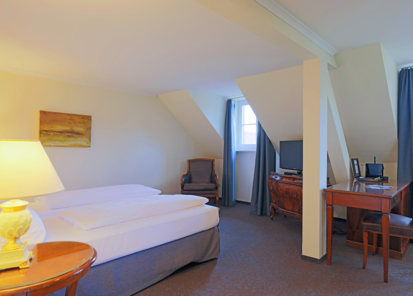 Die Junior Suite mit Schreibtisch