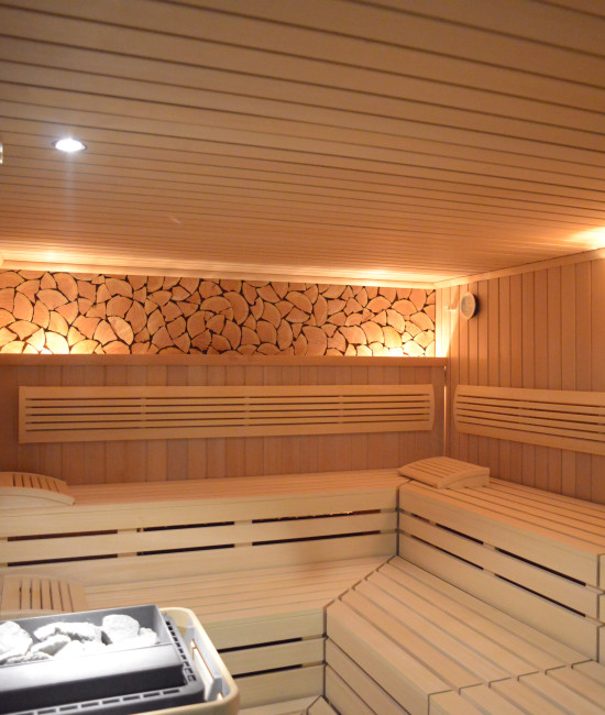 Finnische Sauna im Hotel Schloss Reinach